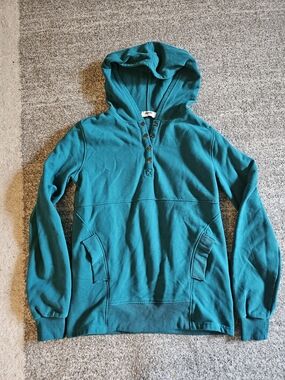Amalli Talli Teal Hooded Sweatshirt